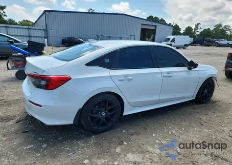 2024 Honda Civic Sport из США, поврежденный, VIN 2HGFE2F56RH571738